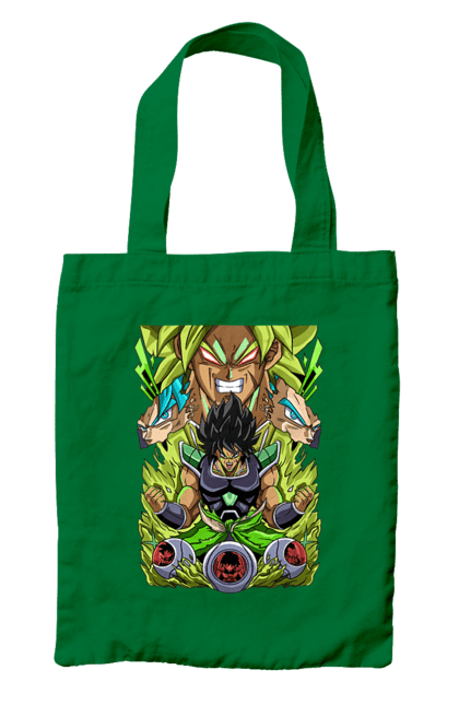 Сумка з принтом "Перли дракона Бролі". Broly, dragon ball, manga, аніме, бролі, манга, перли дракона. 2070702