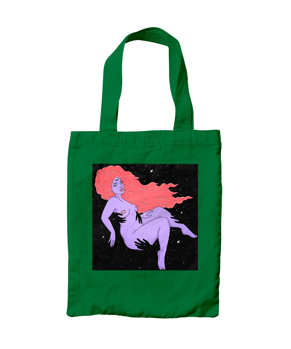 Purple Girl In Black Dire