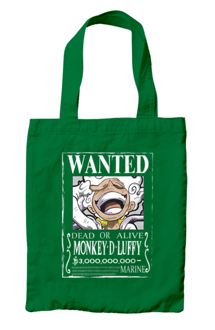 Bag with prints One Piece Luffy. Anime, luffy, manga, monkey de luffy, one piece, pirates. 2070702