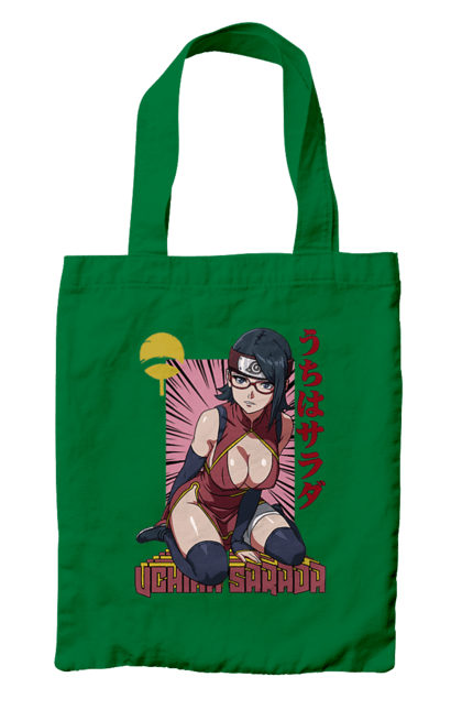 Bag with prints Boruto Sarada Uchiha. Anime, boruto, manga, sarada uchiha, tv series, uchiha. 2070702