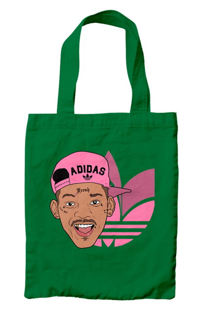 Сумка з принтом "Adidas Вілл Сміт". Adidas, will smith, адідас, актор, вілл сміт, кіно, роль, фільм. 2070702