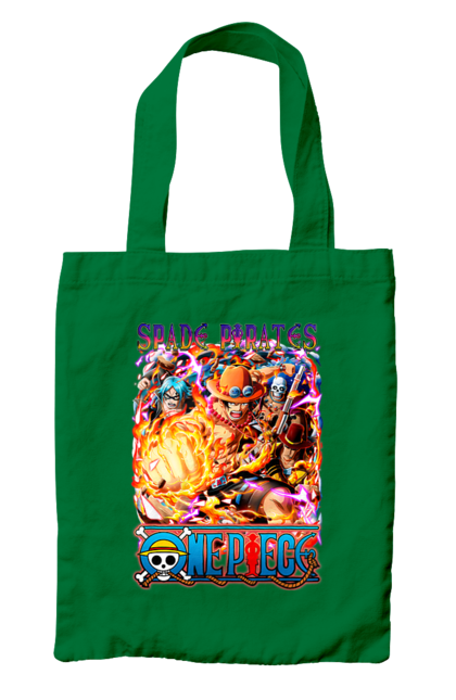 Bag with prints One Piece Portgas D. Ace. Anime, fire fist, gol d. ace, manga, one piece, portgas d. ace, straw hat pirates. 2070702