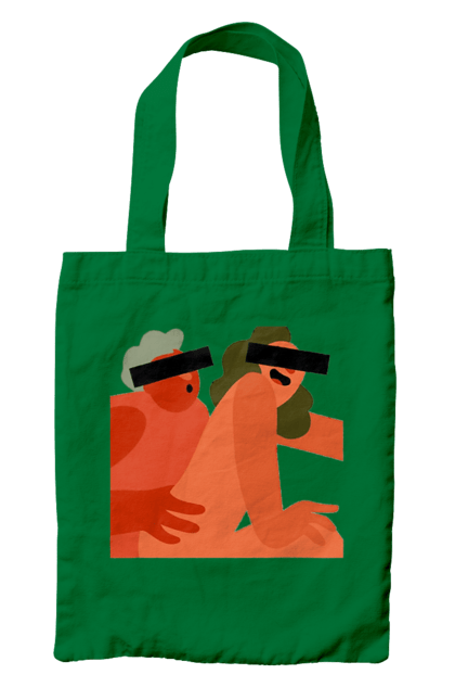 Сумка з принтом "Кохання та прихована камера". Prikol, smex, гумор, дружба, жуйка, любов, мир, нас не впізнають, прихована камера, секс. 2070702