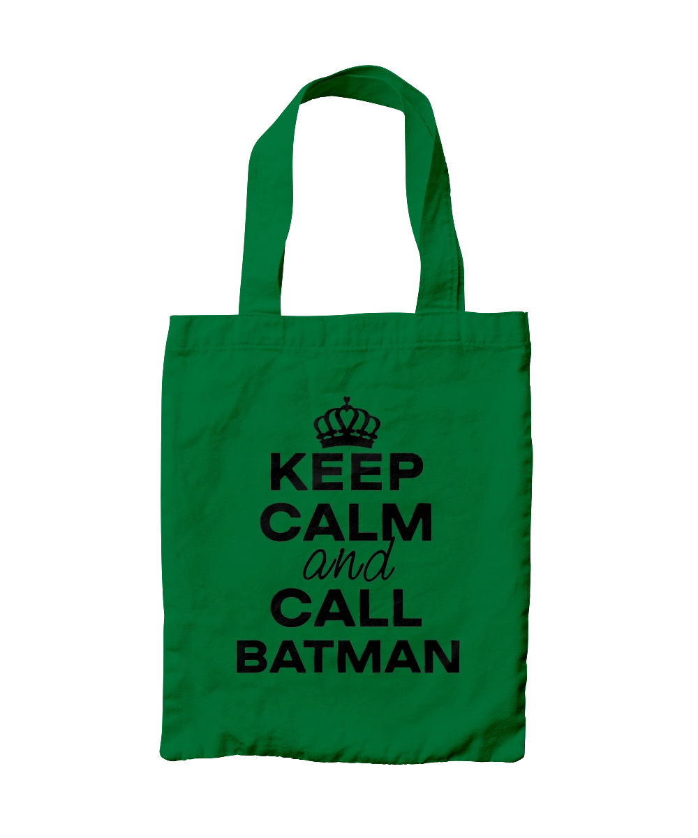 Keep Calm and Call Batman black