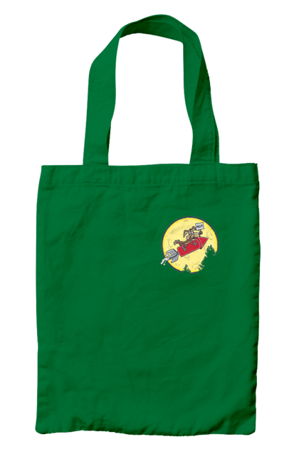 Сумка з принтом "Хитрий кайот". Антигерой, вайлі кайот, веселі мелодії, віллі, злодій, кайот, не відчуває болю, персонаж мультфільму, північноамериканський кайот, уайлі, швидкий та сміливий. 2070702