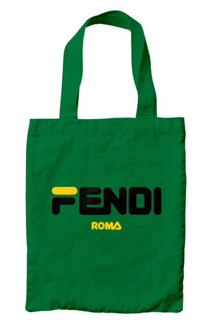 Сумка з принтом "Fendi". Fendi, lvmh, бренд, будинок моди, італія, люкс, мода, одяг, сумка, фенді. 2070702