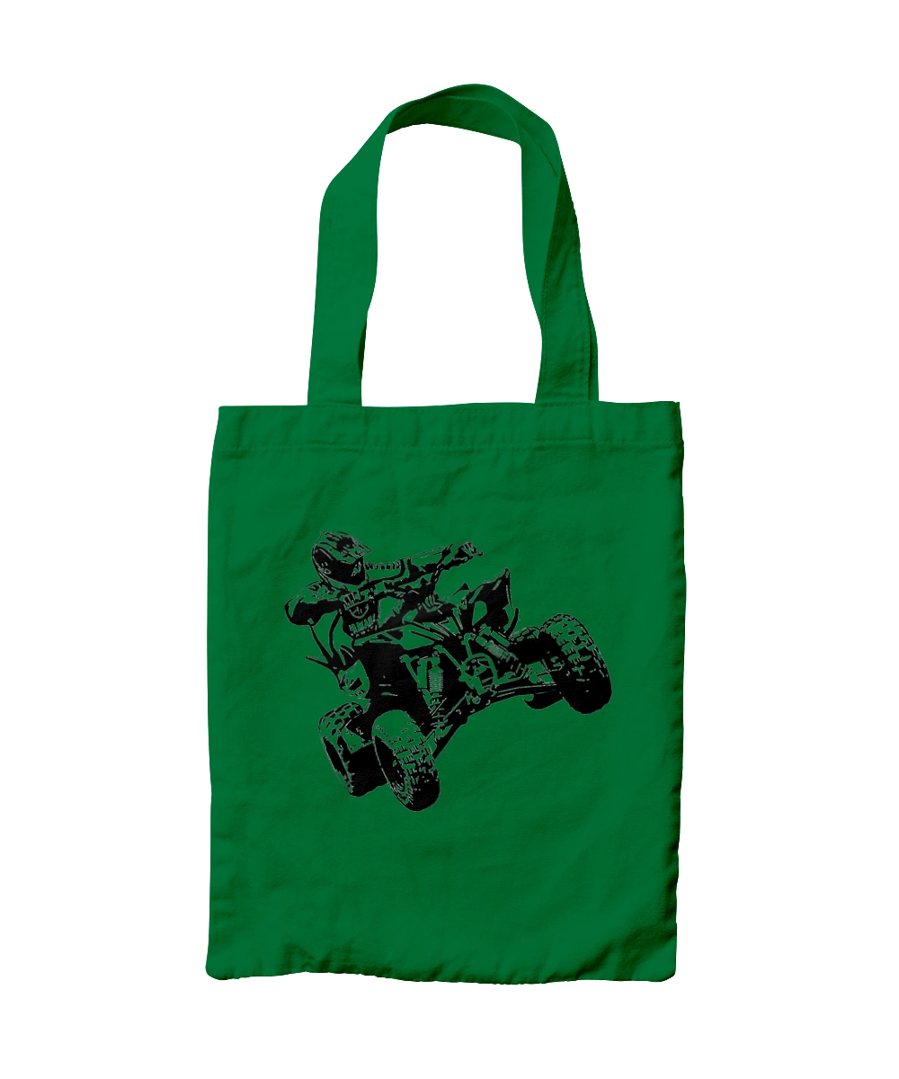 Человек На Квадроцикле Черный