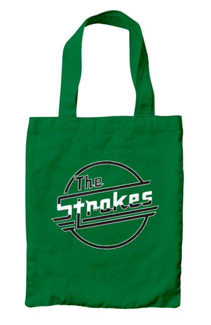 Bag with prints The Strokes. Alternative rock, garage rock, group, indie, indie rock, music, post-punk revival, rock, strokes. 2070702