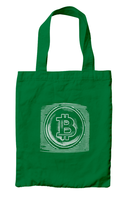Сумка з принтом "Біткоїн". Биткоин, биткойн, бінарний, біткоїн, біткойн, валюта, гроші, крипто, програміст, хакер. 2070702