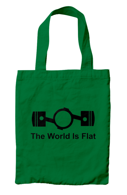 Сумка з принтом "World Flat". Авто, деталь. 2070702