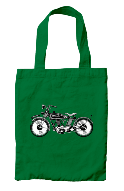 Сумка з принтом "Мотоцикл Ретро". Мото, мотоцикл, ретро. 2070702