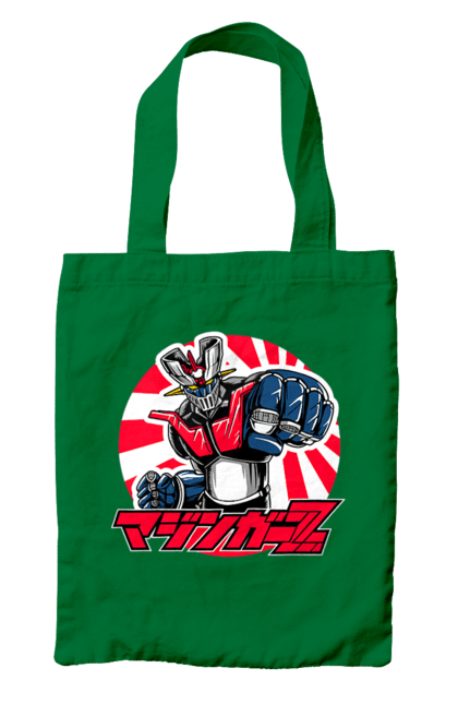 Bag with prints Mazinger Z Grendizer. Anime, goldorak, goldrake, grendizer, manga, mazinger z, mecha, robots. 2070702