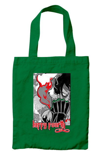 Bag with prints One Piece Luffy. Anime, luffy, manga, monkey de luffy, one piece, pirates. 2070702