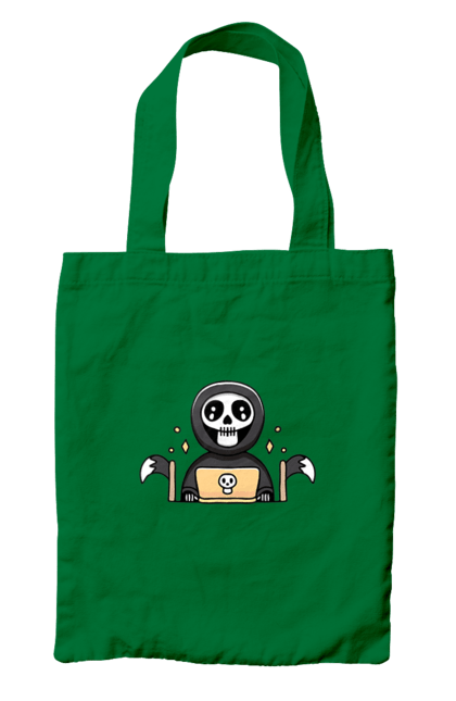 Сумка з принтом "Темний розробник програміст". Brain, geek, linux, php, ай ти, ай ті, баг, геймер, гік, гра в кальмара, де баг, код, лаптоп, лінукс, пранк, програміст, розробник, смерть, сміх, смішне, ютер. 2070702