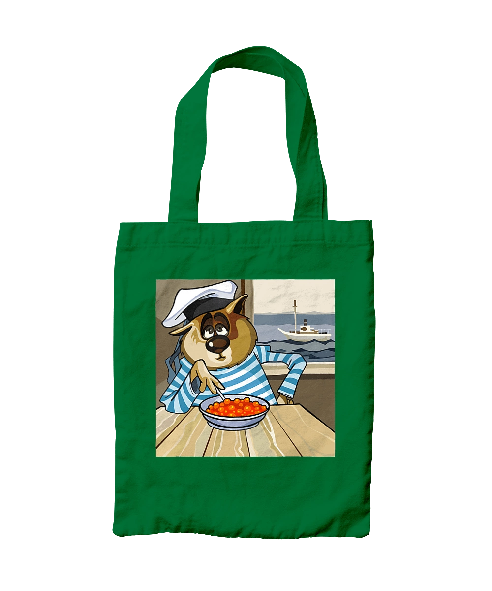 Cat Sailor, On The Ship Eats Red Caviar