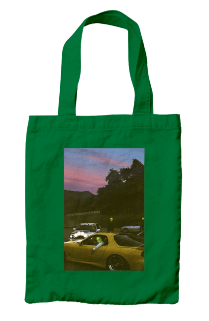 Сумка з принтом "Авто". 2022, авто, автомобілі, механик, стиль. 2070702