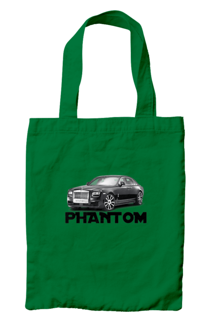 Bag with prints Rnols royce. Auto, car, luxury class, phantom, rolls royce, sedan. 2070702