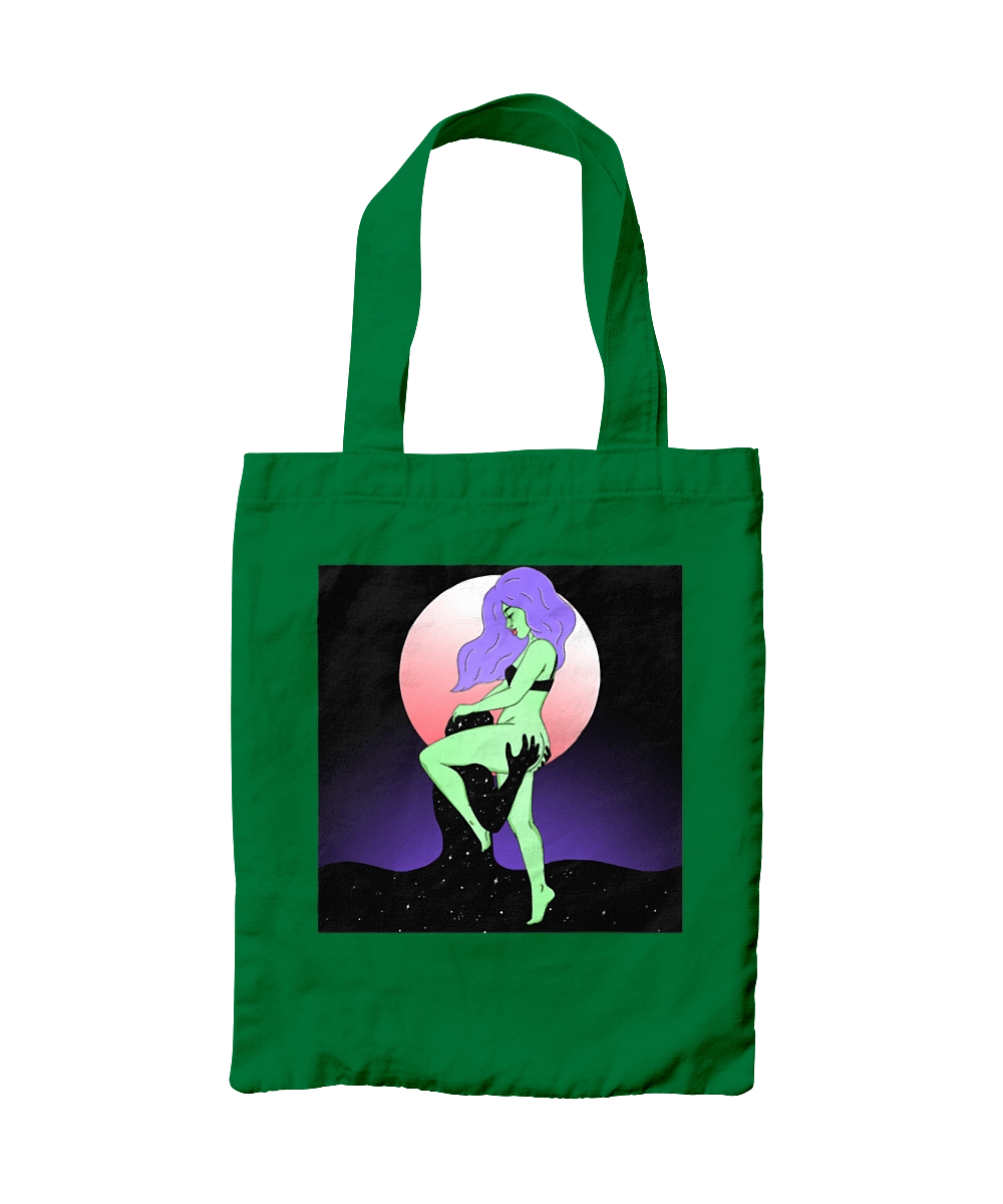 Green Girl And The Moon