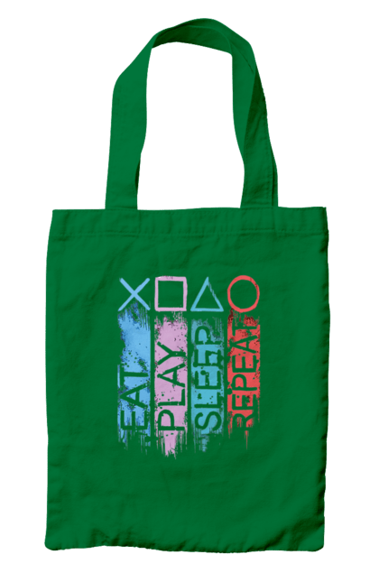 Сумка з принтом "Геймпад". Playstation, sony, геймпад, гра, джостик. 2070702