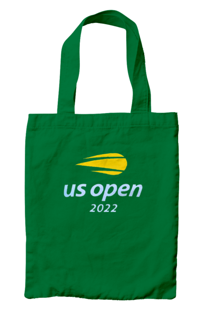 Сумка з принтом "Тенісний турнір US Open 2022". Великий теніс, відкритий чемпіонат, гравці, м`яч, нью йорк, призовий фонд, ракетка, спонсор, хард, чемпіонат америки. 2070702