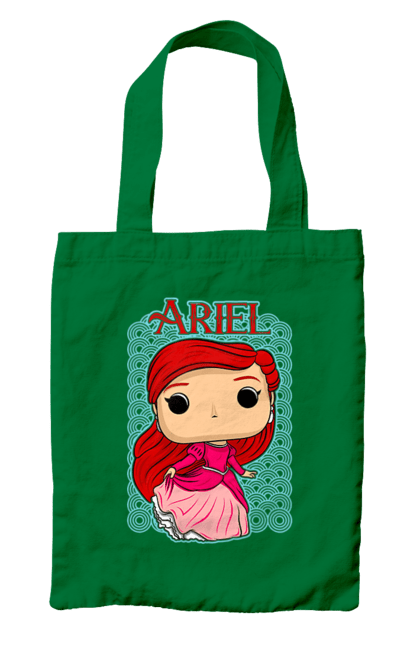 Сумка с принтом Ариэль. Ariel, little mermaid, ариэль, принцесса, русалочка, сказка. 2070702