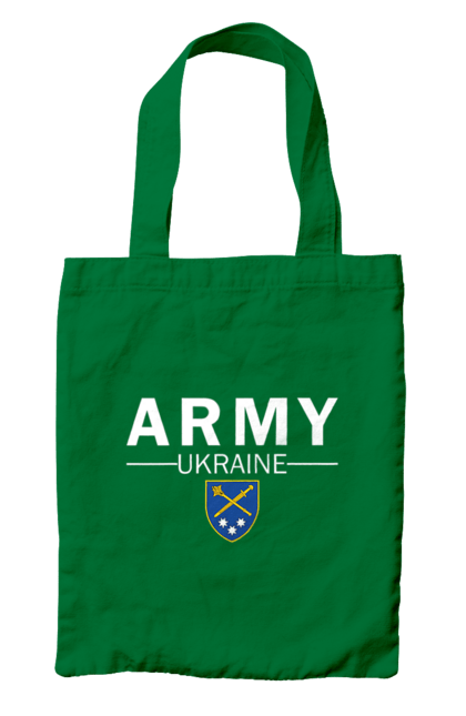 Сумка з принтом "ARMY UKRAINE". Army ukraine, емблема генштабу, залужний. 2070702