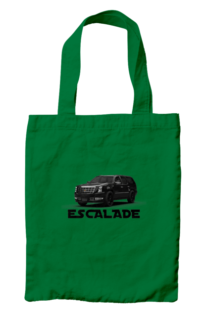Сумка з принтом "Каділак". Автомобіль, бізнес клас, джип, ескалада, каділак, машина, позашляховик. 2070702