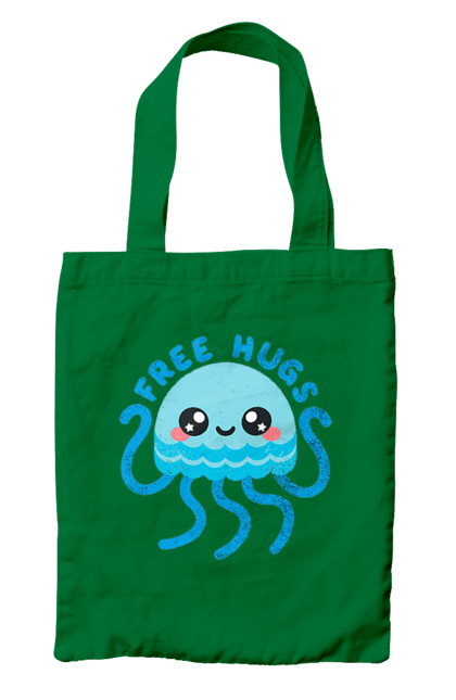 Сумка з принтом "Восьминіжки обіймашки". Безкоштовні обіймашки, дітям, для дітей, обіймашки, осминог, осьминіг. 2070702