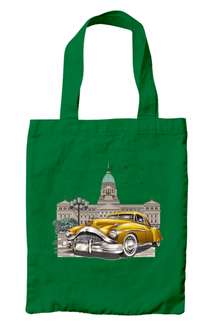 Сумка з принтом "Автомобіль та архітектура модерн". Автомобіль, архітектура, модерн. 2070702