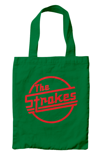 Bag with prints The Strokes. Alternative rock, garage rock, group, indie, indie rock, music, post-punk revival, rock, strokes. 2070702