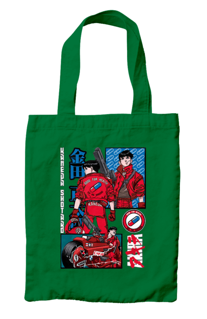 Сумка з принтом "Акіра Шьотаро Канеда". Akira, shotaro kaneda, акіра, кіберпанк, шьотаро канеда. 2070702