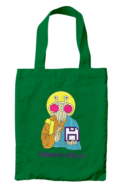 Сумка з принтом "Врятуй та ctrl+s". It, врятуй та ctrl+s, гумор, іржака, кек, лол, мем, прикол, програміст, радість, сміх. 2070702