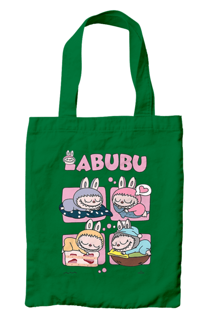 Bag with prints Labubu`s Dream. Labubu, toys, weird cute. 2070702