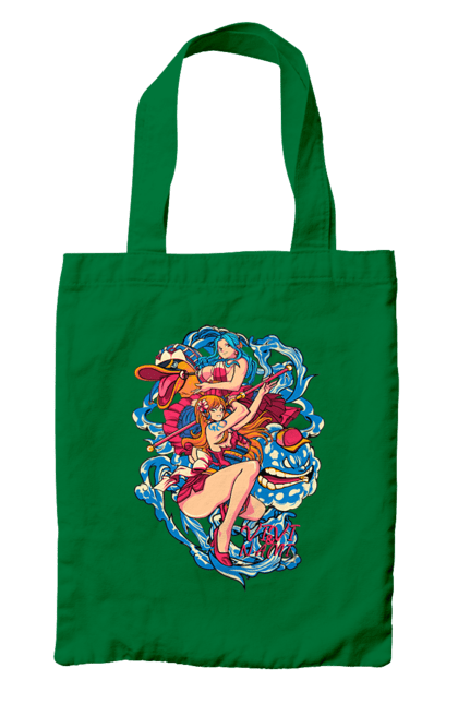 Bag with prints One Piece Nami. Anime, cat burglar, manga, nami, one piece, straw hat pirates. 2070702