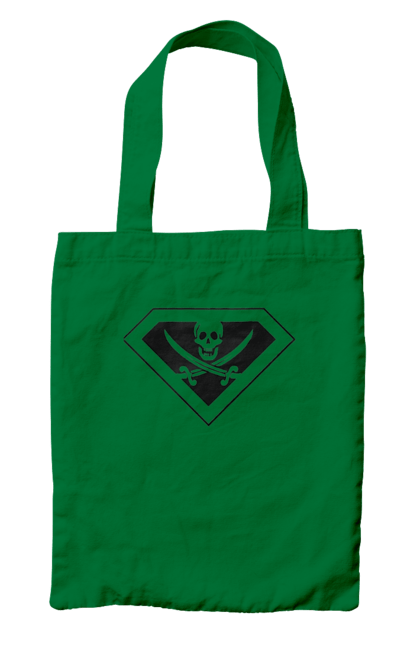 Bag with prints Super pirate. Batman, cinema, comics, marvel, movies, superheroes, superman. 2070702