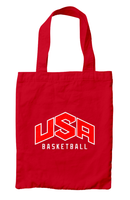 Сумка з принтом "Баскетбол США". Basketball, usa, usa basketball, баскетбол, команда, спорт, спортивна команда, сша. 2070702