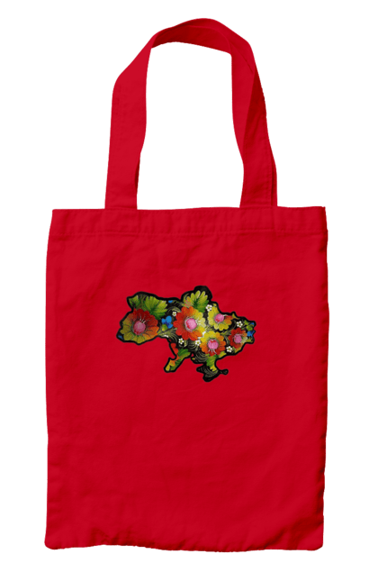 Сумка с принтом Справжня Україна. Barvie, beauty, colors, kviti, leafing through, mood, petals, spravzhnya ukraine. 2070702