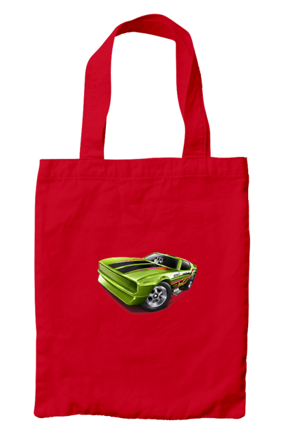 Сумка с принтом Спорткар. Auto, by custom, car, machine, powerful car, sports car. 2070702