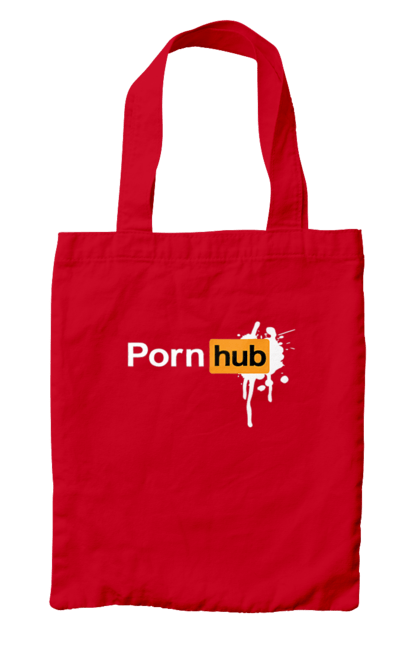 Сумка з принтом "Porn hub". Гумор, зсу хаб, порно хаб, порнохаб, приколы. 2070702