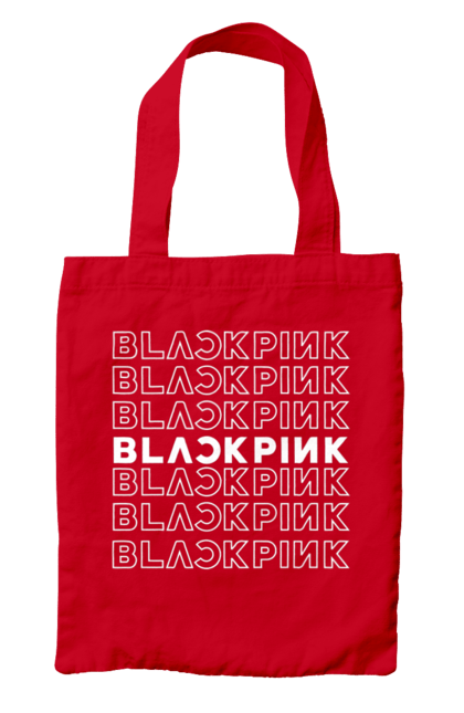 Сумка з принтом "Blackpink". Blackpink, k pop, yg entertainment, блекпінк, група, к-поп, музика, музичний гурт. 2070702