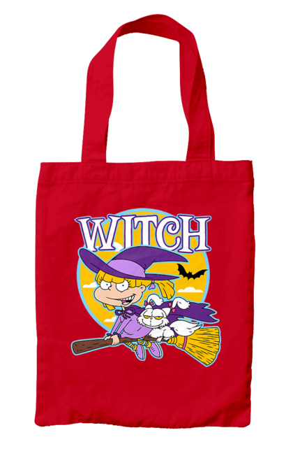 Bag with prints Rugrats Angelica Pickles. Angelica pickles, animated series, nickelodeon, rugrats. 2070702