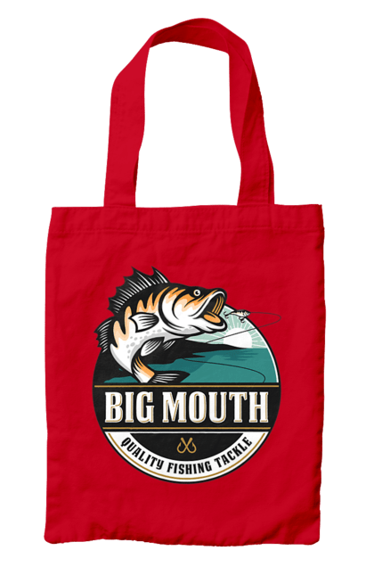 Сумка з принтом "Рибалка". Вилика рибалка, рибалка, хоббі. 2070702