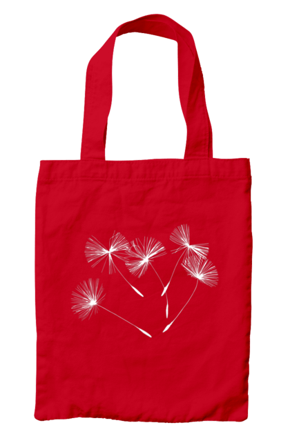 Сумка з принтом "Насіння кульбаби". Вітер, кульбаба, кульбаби, літають, літо, насіння, політ, природа, сезон. 2070702