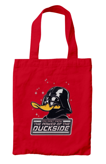 Сумка з принтом "Дак Вейдер". Dark side, darth vader, star wars, дарт вейдер, зоряні війни, качині історії, качка, темна сторона. 2070702