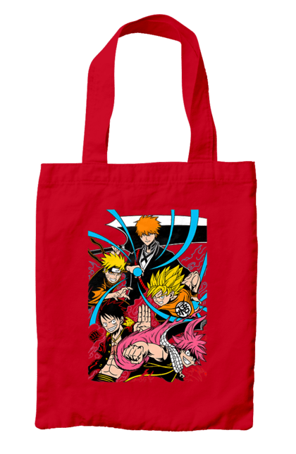 Bag with prints Anime. Anime, fandom, light novel, manga. 2070702