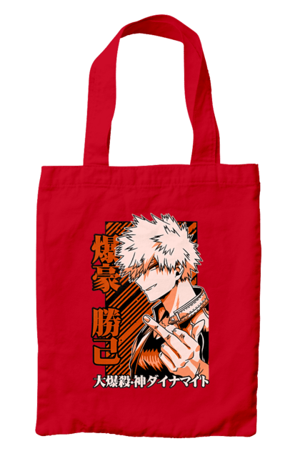 Сумка с принтом Моя геройская академия Бакуго. Bakugo, katsuki, katsuki bakugo, my hero academia, академия юэй, аниме, бакуго, кацуки бакуго, манга, моя геройская академия. 2070702