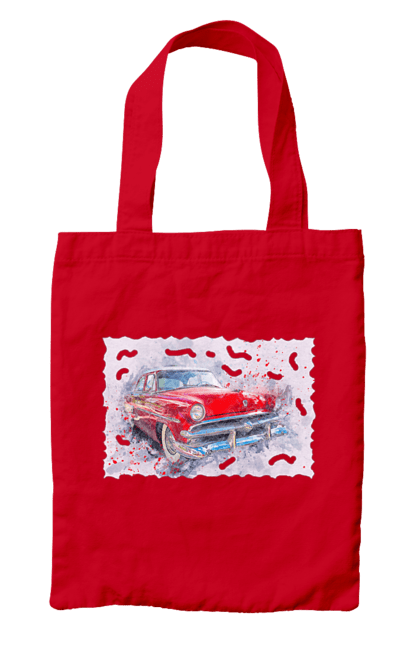 Сумка з принтом "Автомобільний газ". Gaz, автомобиль, автомобільний газ, дорога, колесо, перемога. 2070702