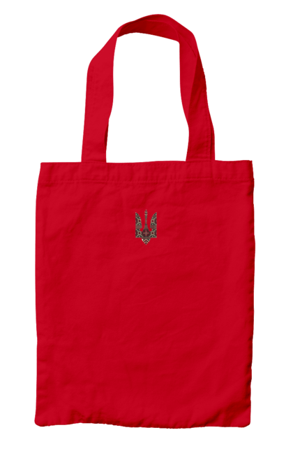 Сумка с принтом Герб вышиванка. Актуальный, война, вышиванка, герб, необычный, символика, украинская. 2070702