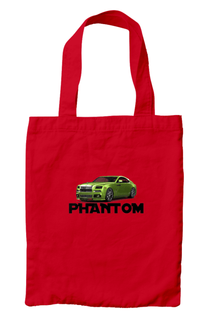 Сумка з принтом "Ролс ройс". Авто, автомобіль, люкс клас, ролс ройс, седан, фантом. 2070702