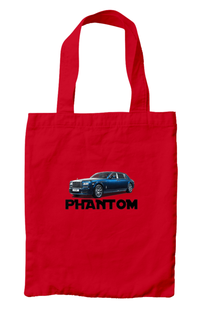 Сумка з принтом "Ролс ройс". Авто, автомобіль, люкс клас, ролс ройс, седан, фантом. 2070702